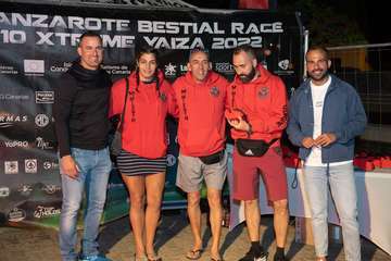 El teldense Azman Mesand, campeón de la 10k Xtreme Yaiza Bestial Race 2022/TA.